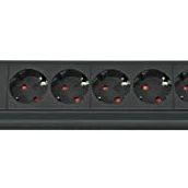 Brennenstuhl USB Şarj İşlevli Premium 6 Soketli 3 mt Siyah Priz
