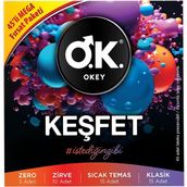 Brf Store Prime Okey Keşfet 45’li Prezervatif - Siyah