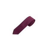 Brianze 5 Cm Lacivert Kırmızı Desenli Slim Kravat
