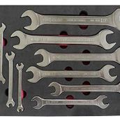 Brio 10 Parça 6X7-24X27 Sünger Yataklı Anahtar İki Ağız Set