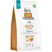 Brit Care 3 kg Senior Light Skin Coat Somonlu Tahılsız Yaşlı Köpek Maması