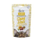 Brit Care 50 gr Shiny Hair Parlak ve Sağlıklı Tüyler için Tahılsız Kedi Ödül Maması