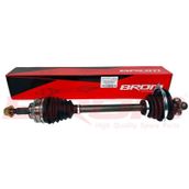 BROM R4021K Kangoo/Clio II Kalın Freze 630 mm Komple Sol Ön Aks