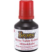 Brons BR-352 30 cc Kırmızı Tahta Kalemi Mürekkebi