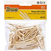 Brons BR-912 Natural Ahşap Kibrit Çöpü