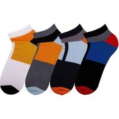 Bross Renkli Erkek Spor 3lü Step Çorap ONL-02743 - Asorti