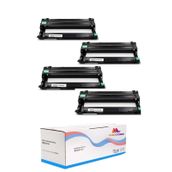 Brother DCP-L3551CDW Muadil Toner Seti