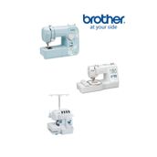 Brother JK17B-M330-2504D 3'lü Set Dikiş Nakış Ve Overlock Makinesi