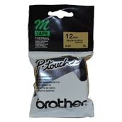 Brother M-831 Altın Üzerine Siyah Etiket