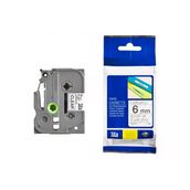 Brother P-TOUCH TZE-111 Şeffaf Üzerine Siyah Laminasyonlu Muadil Etiket