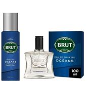 Brut Oceans EDT 100 ml Erkek Parfüm Seti