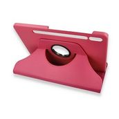 BSSM Samsung Galaxy T860 Tab S6 10.5 360 Deri Pembe Tablet Kılıfı