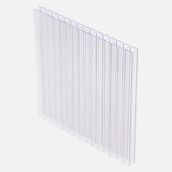 BTM 8501 Şeffaf 200x105 cm 6 mm Polikarbonat Oluklu Levha