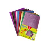 Bubu Bu-bu Eva 20x30 Simli Yapışkanlı 1,8mm 10 Renk Ev0038 5 Adet