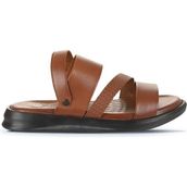 Bueno Shoes 25MS2236 Taba Deri Erkek Sandalet
