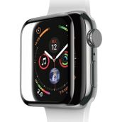 Bufalo Apple Watch 38 mm 3D Kavisli Pmma Nano Şiyah Çerçeve Ekran Koruyucu