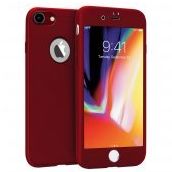 Buff iPhone 8 Red 4D Kılıf