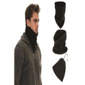 Buffer 0747916168157 Siyah Polar Boyunluk Unisex Bere