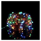 Buffer 5 m Pilli Renkli Peri Led Işık Dekoratif Aydınlatma RGB Led