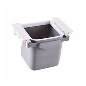 Buffer Plastik Tezgah Altı Geri Çekilebilir Yapışkanlı Görünmez Bölme Pratik Mini Masa Çöp Kovası