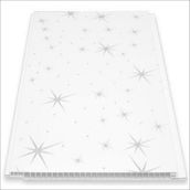 Buker Plastik 10'lu 20 cm x 2 m 4 m2 Gri Yıldızlı Pvc Duvar Tavan Lambiri