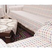 Buldan 180x300 Karışık Renkli 180x300 cm Pamuklu Maxi Koltuk Çekyat Örtüsü