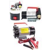 Bull Head 12 V Kendinden Emişli Elektrikli Taşınabilir Yakıt Sıvı Yağ Aktarma Mazot Pompası Paslanmaz 12V