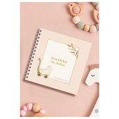 BULUT DİJİTAL Modern Bebek Anı Defteri - Ilk 1 Yıl & Anne Bebek Günlüğü - Ajandası & Sticker ve Kalem Hediyeli-50 yaprak