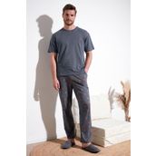 Buratti Pamuklu Regular Fit Kısa Kollu Pijama Takımı Erkek PİJAMA TAKIMI 6572012