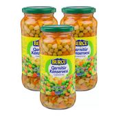 Burcu Garnitür Konservesi 570 gr x 3 Adet