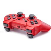 Büro Ev Ofis Oyun Konsolu Için Kırmızı Ps3 Gamepad Oyun Kolu - Renkli