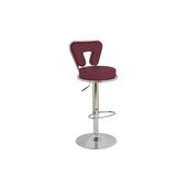 Bürocci Boombar Virago 9540S0102 Bordo Bar Sandalyesi