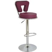 Bürocci Boombar Virago 9540S0124 Mor Bar Sandalyesi