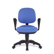 Bürosit Cosmo Kolçaklı Mavi Çalışma Koltuğu