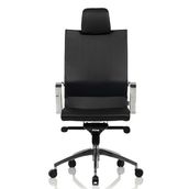 Bürosit Omega 9 Başlıklı Siyah Yönetici Koltuğu