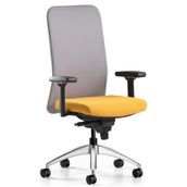 Bürotime Comfy Gri Sarı Çalışma Koltuğu