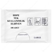 Burpak 100'lü Şeffaf Eldiven