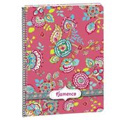 Busquets Flamenco Kareli A4 80 Yaprak Spiralli Defter