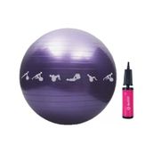 Busso IGM 65 cm Resimli Mor Pilates Topu