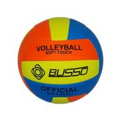 Busso Soft Touch Voleybol Topu Sarı - Turuncu - Mavi Çok Renkli