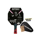 BUTTERFLY Dimitrij Ovtcharov Black Masa Tenisi Raketi ITTF Onaylı - Raket Kılıflı