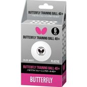 Butterfly Masa Tenisi Topu Btf Training Ball 40+ White 6er 7250730140
