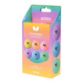 Butterfly Renkli 6 lı Masa Tenisi Topu