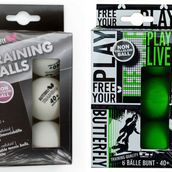 Butterfly Training 6'lı 40+ Antrenman Masa Tenis Topu