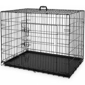 Büyük Boy Kedi Köpek Kafesi Oyun Alanı, Dayanıklı Metal Gövdeli Çıkarılabilir Temizlenebilir Zeminli Önden Kapılı Güvenli 120 cm Uzunluk 84 cm Yükseklik Kedi Köpek Tavşan Kuşlar İçin Oyun Yaşam Alanı
