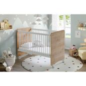 BW1026 Pratik Kademeli Tekerlekli Beşik Ahşap 60X120