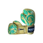 By Leon 1982 Leon Flower Deri Altın Sarısı Boks Kickboks ve Muay Thai Eldiveni