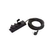 Bylion Kauçuk 3'lü Siyah 3x2.5 mm 20 mt Seyyar Uzatma Kablo