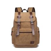 C-Active Erkek Kanvas Camel Sırt Çantası