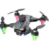 C19S Drone 360 Derece Engel Kaçınma Karbon Fiber Drone Wifili 1080P Çözünürlüklü - Siyah